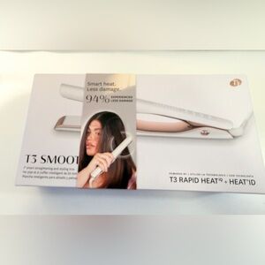 T3 Smooth ID 1” Digital Ceramic Flat Iron with Smart Heat Personalization | *NIB
